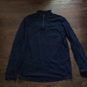 3/4 zip long sleeve shirt